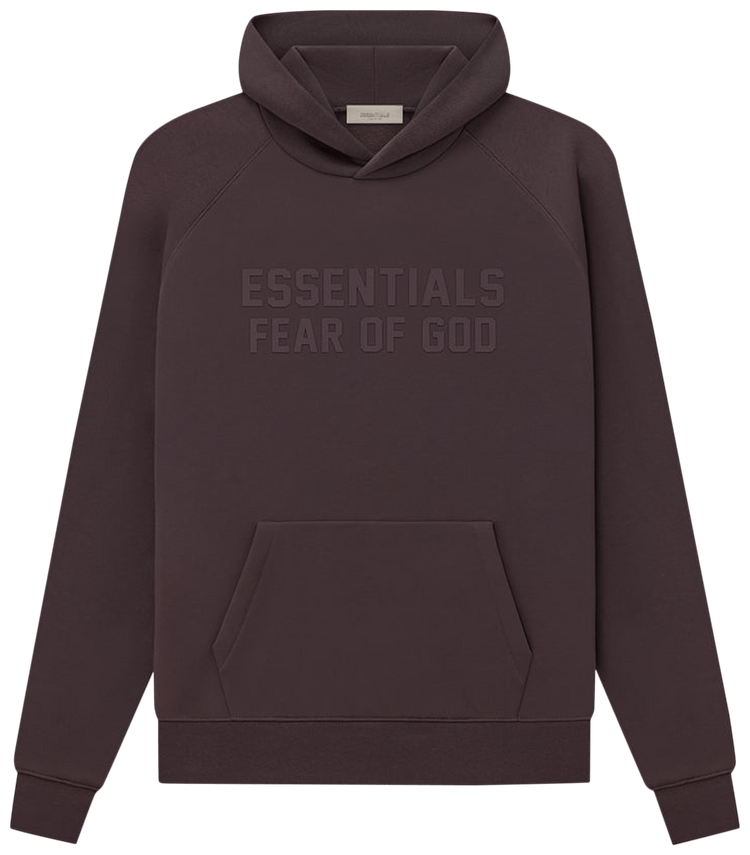 Essentials Dark Brown Hoodie
