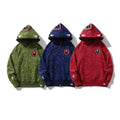 3 SET SHARK RELAXED FIT FULL ZIP HOODIE MENS