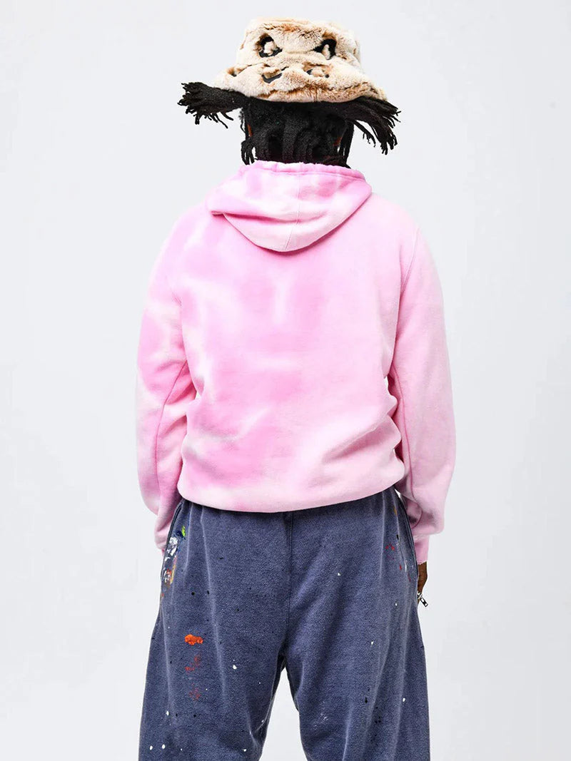 Buy Gallery Dept. Sunfaded Centered Logo Hoodie 'Pink'