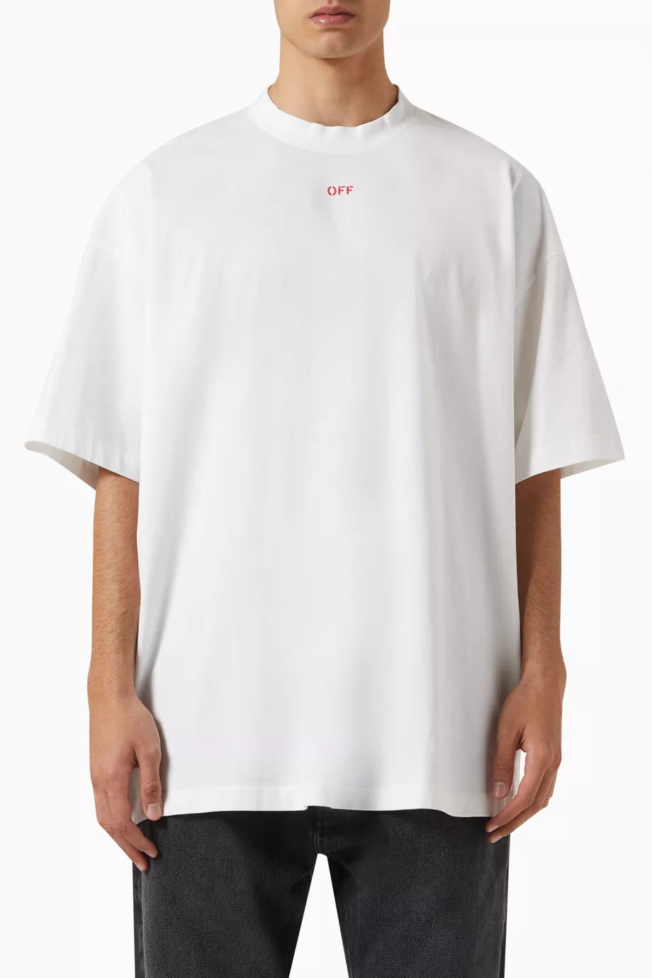 OFF-White Smile Arrow T-shirt in Cotton