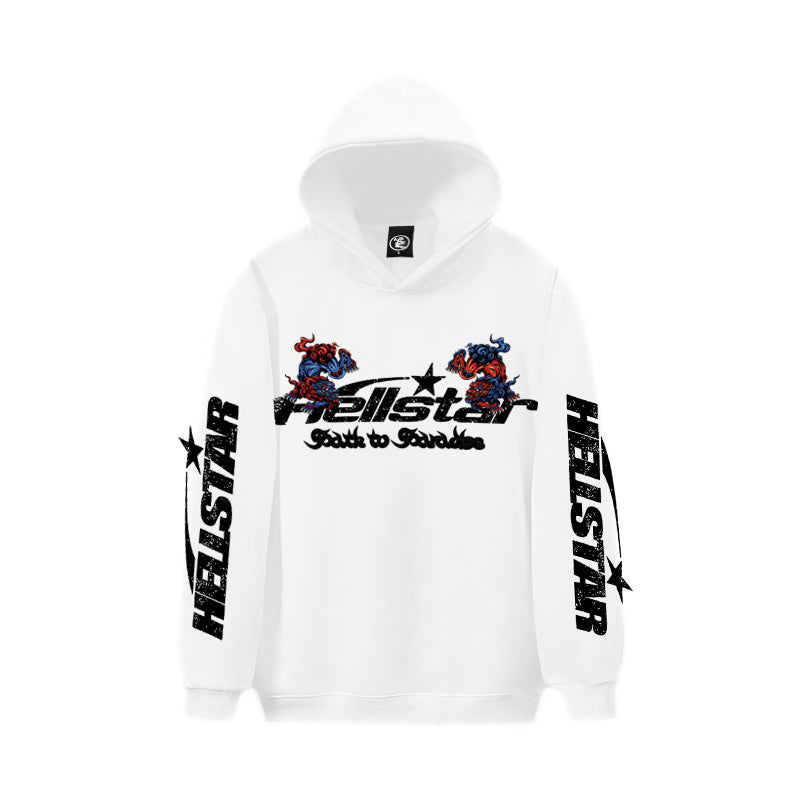 HELLSTAR Black/White Hoodie