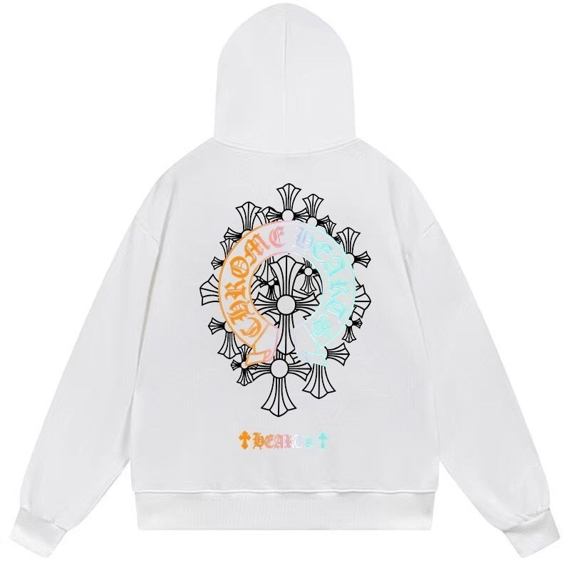 CHROME-HEARTS Hoodie WHITE