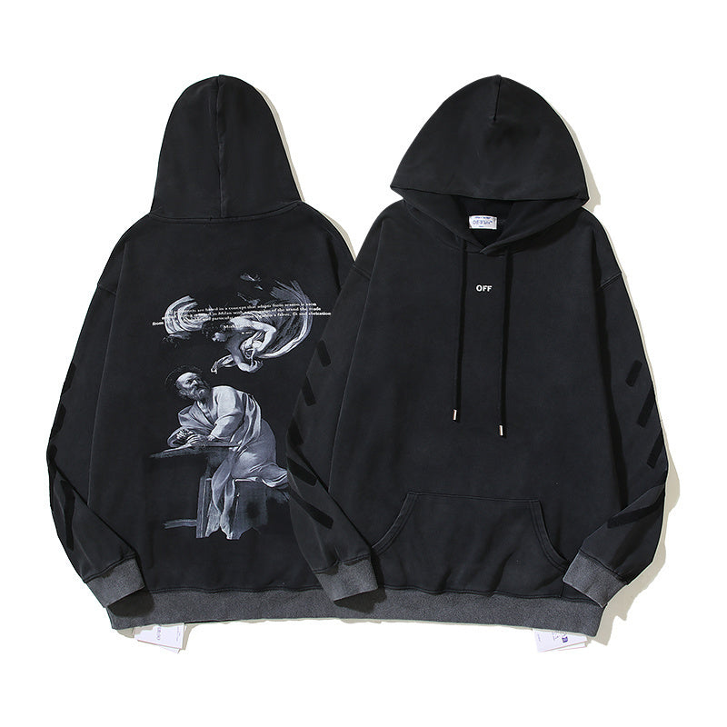 OFF-WHITE Matthew cotton hoodie