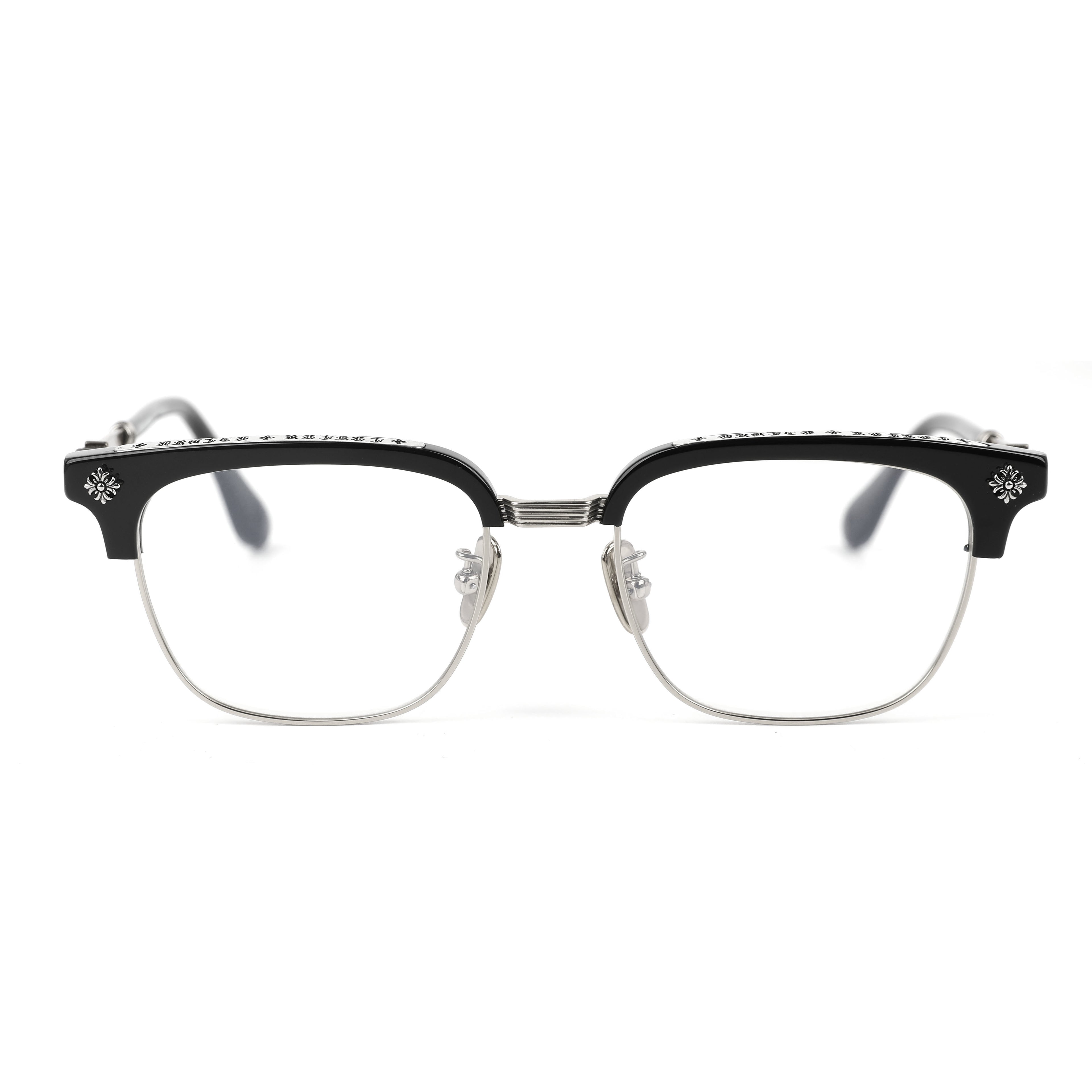 CHROME HEARTS GLASSES SILVER/BLACK