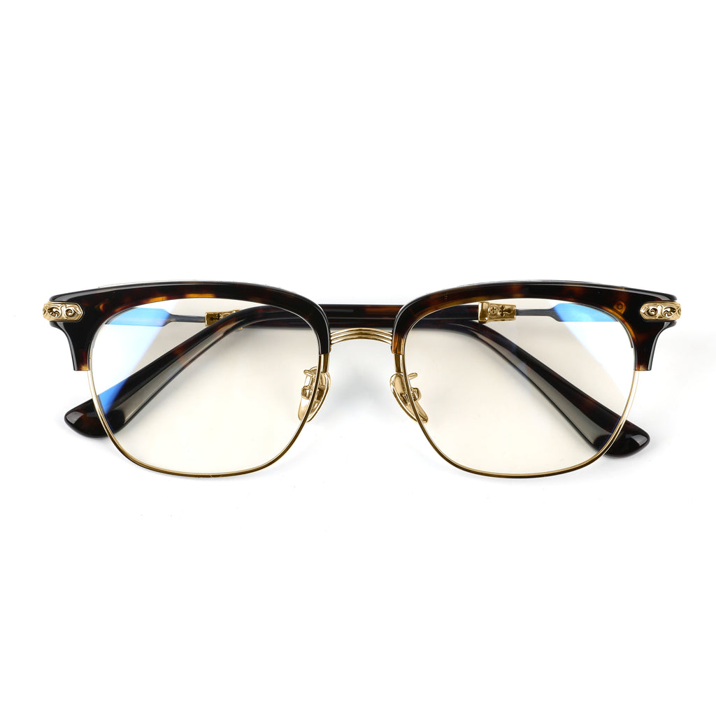 METAL GLASSES GOLD/TORTOISE