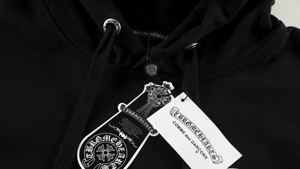 CHROME-HEARTS Hoodie BLACK K7008