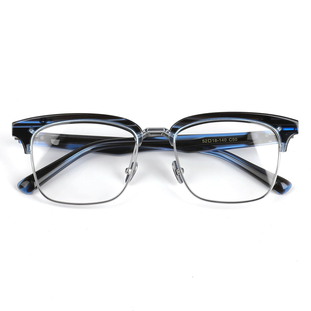 EYEWEAR TITANIUM BLUE GLASSES