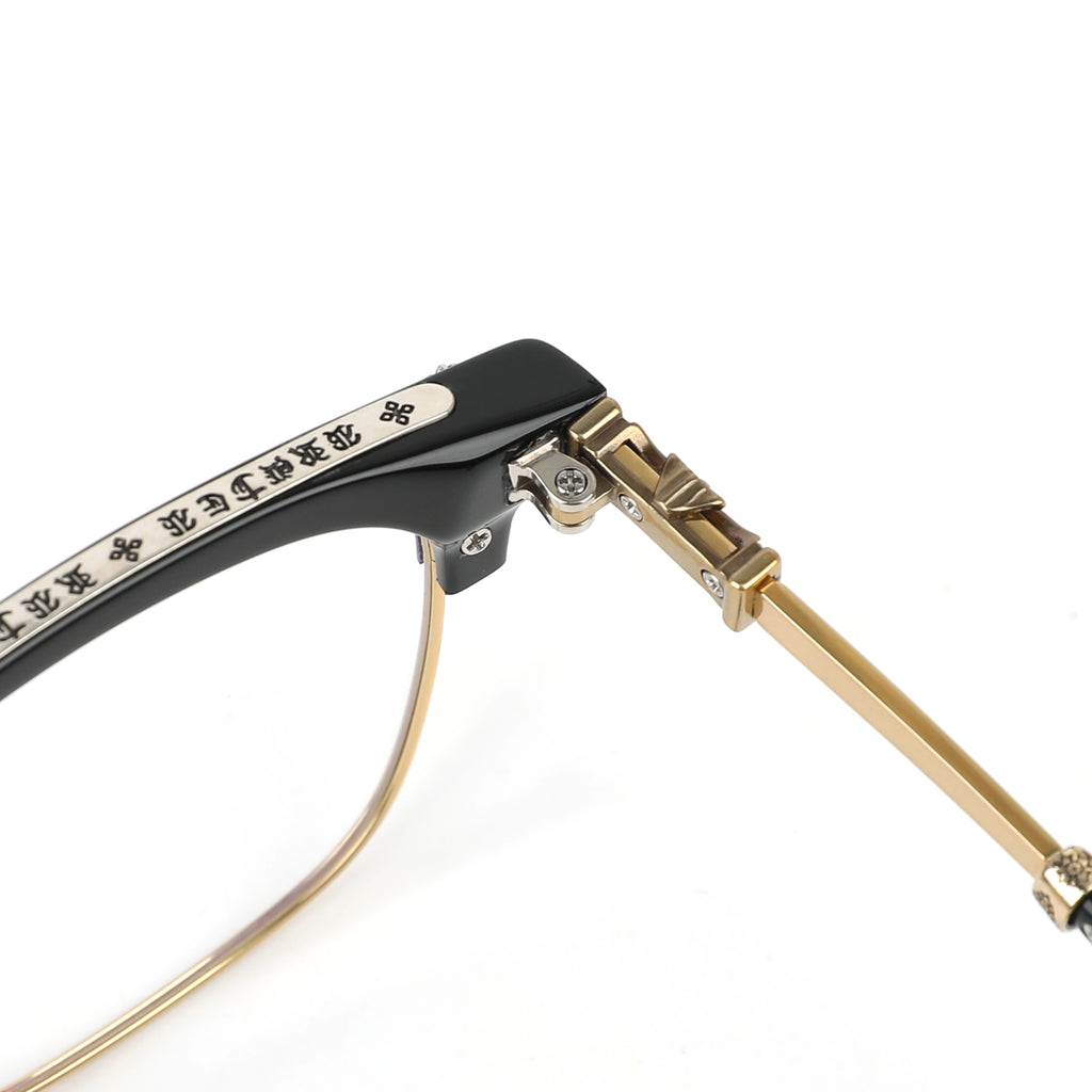 CHROME HEARTS EYEWEAR GLASSES GOLD/BLACK
