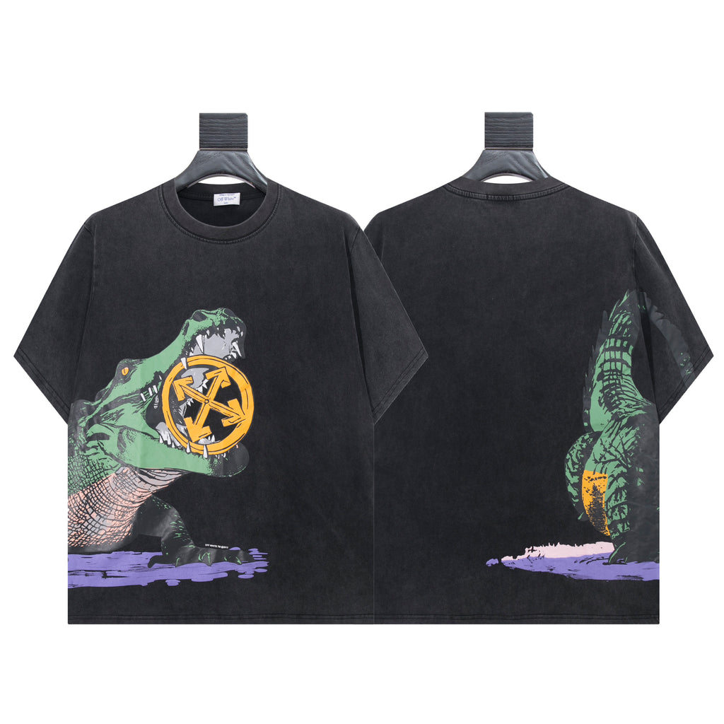 OFF-WHITE Big Croco Skate S/s Tee Mens Apparel