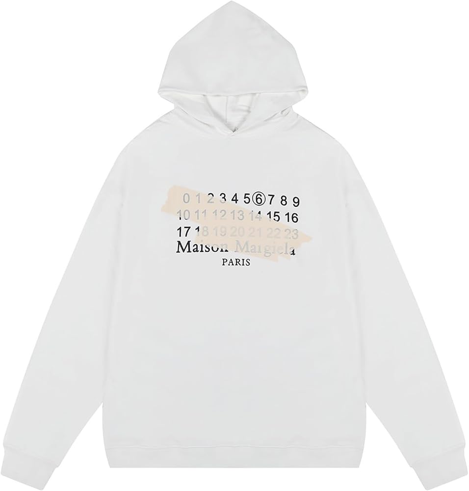 The Maison Margiela Numbers Logo Hoodie