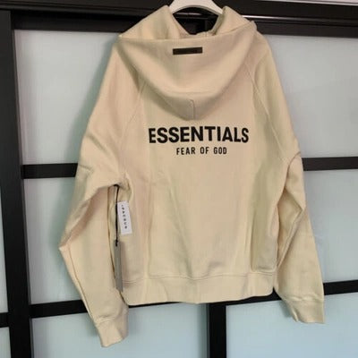 Beige FOG Essentials Hoodie