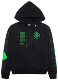 Off-White Arch Shapes Slim Hoodie 'Black'