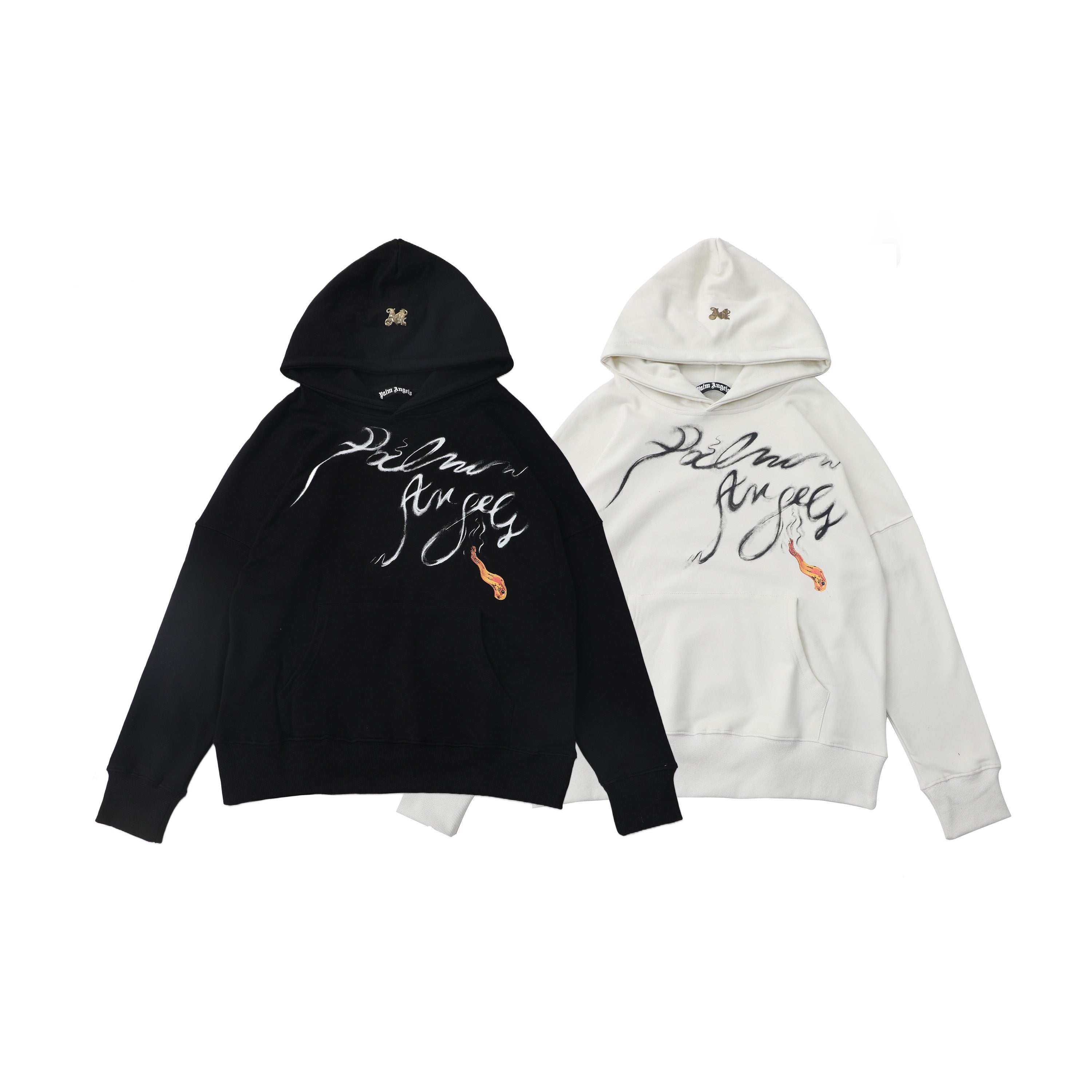 Palm Angels Foggy logo-print hoodie