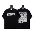 VETEMENTS World Tour T-Shirt in Black