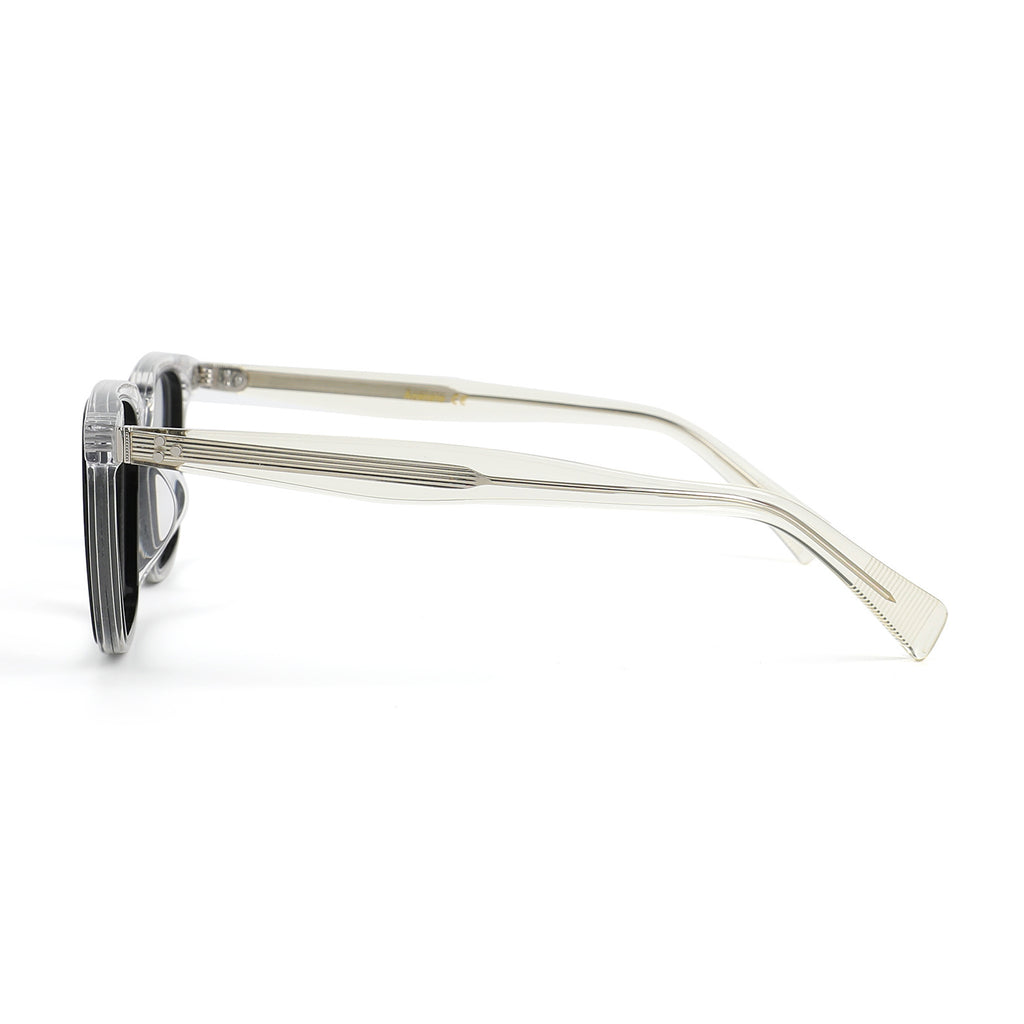 Acetate Frames BLACK/TRANSPARENT GLASSES