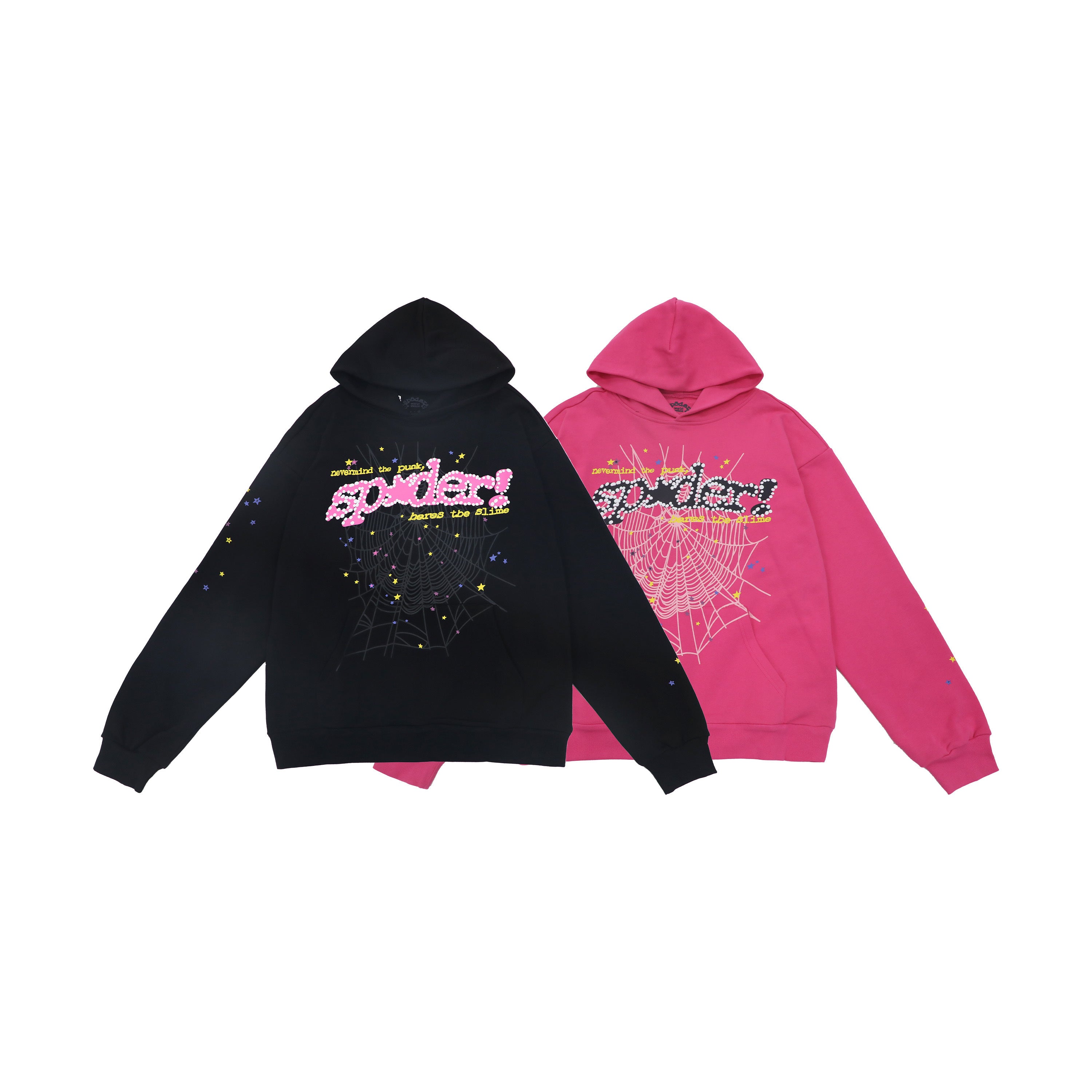 Sp5der Web Hoodie Pink/Black