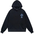 CHROME-HEARTS BLUE LOGO Hoodie