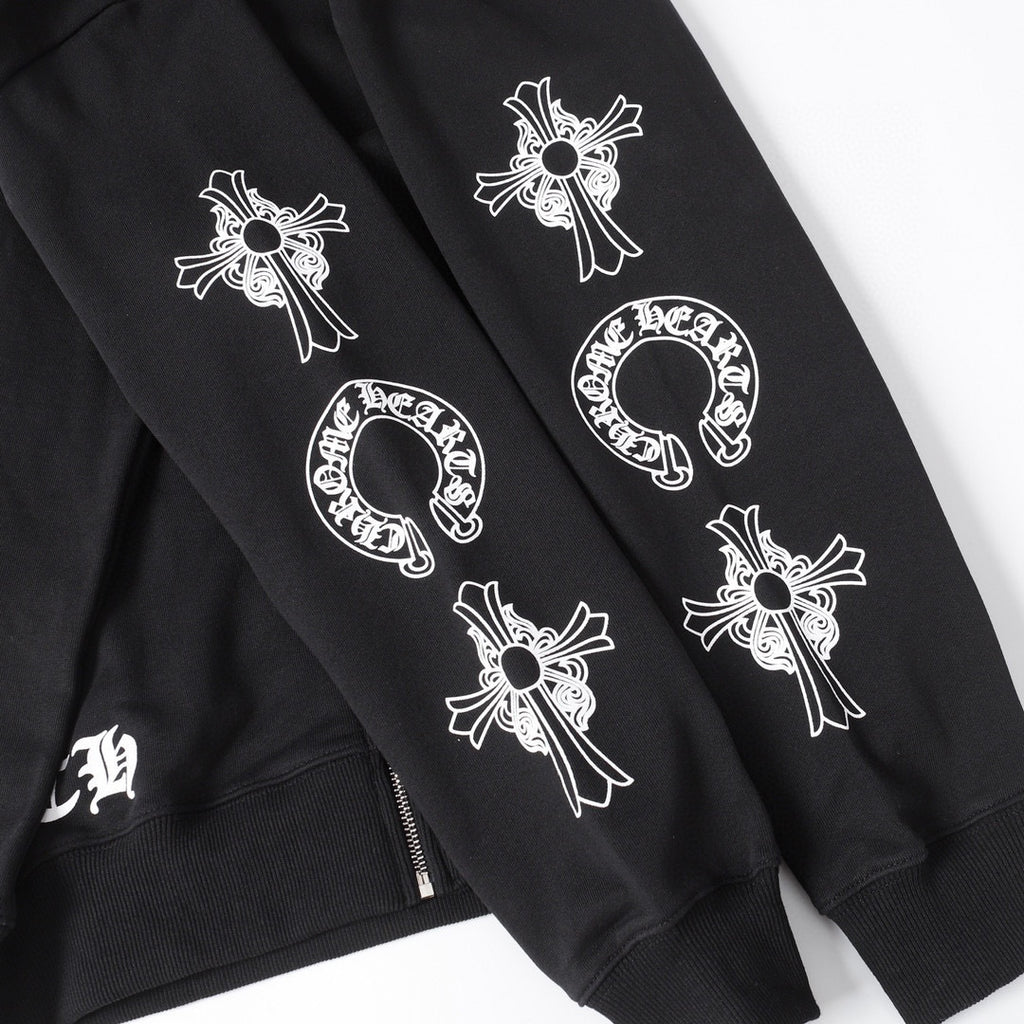 CHROME-HEARTS ZIP-UP Hoodie K5001