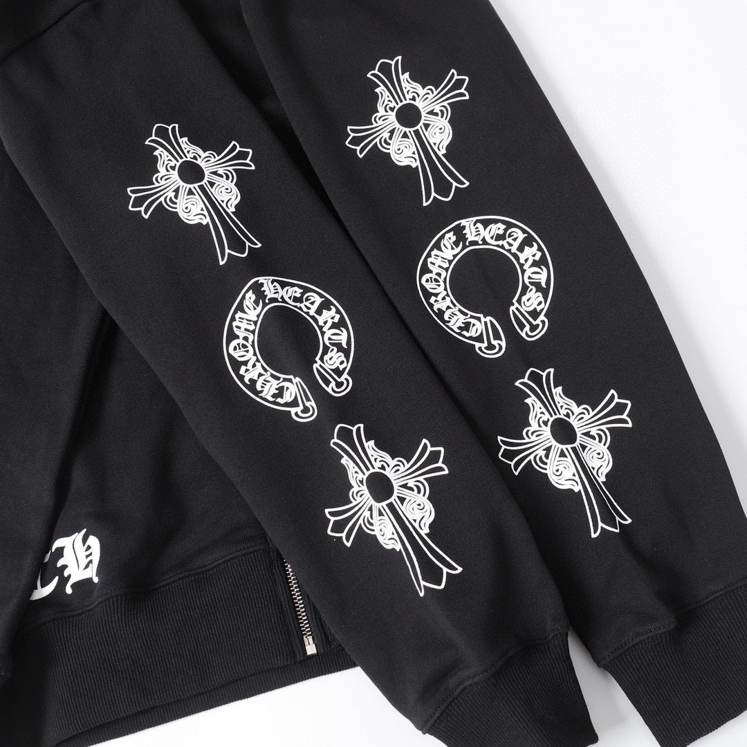 CHROME-HEARTS ZIP-UP Hoodie K5001
