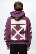 OFF-WHITE Tape Diag Arrows Hoodie