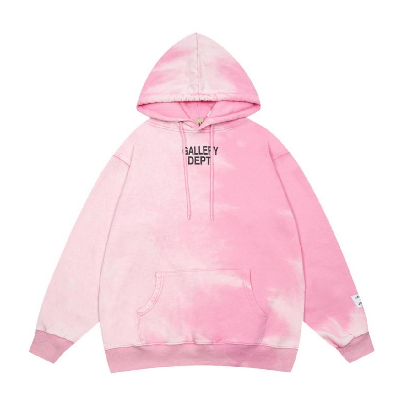 Buy Gallery Dept. Sunfaded Centered Logo Hoodie 'Pink'
