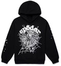 Sp5der OG Web Hoodie Heather Grey/Black