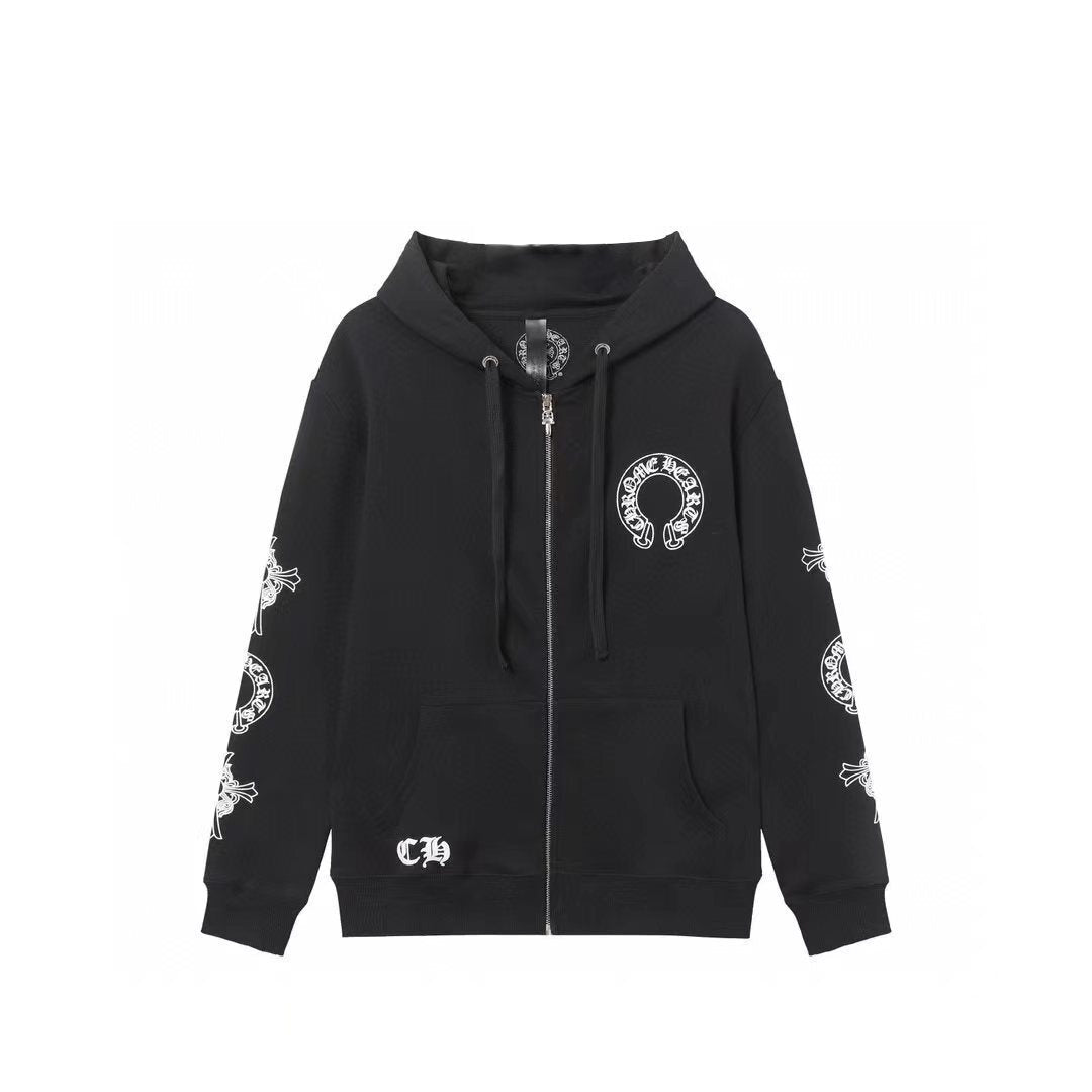 CHROME-HEARTS ZIP-UP Hoodie K5001