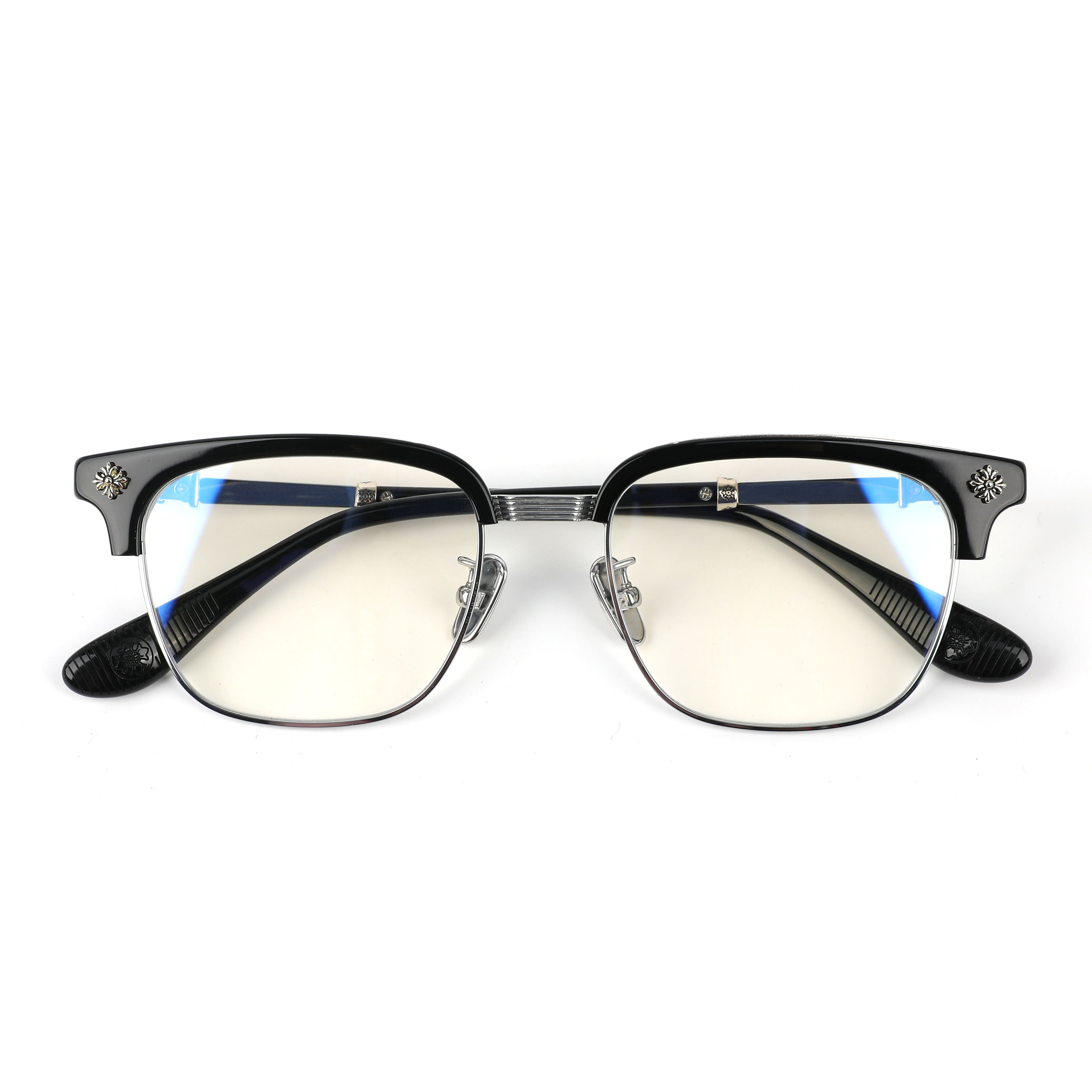 CHROME HEARTS GLASSES SILVER/BLACK