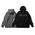 Gallery Dept. FLAME SLEEVE GRAY Hoodie