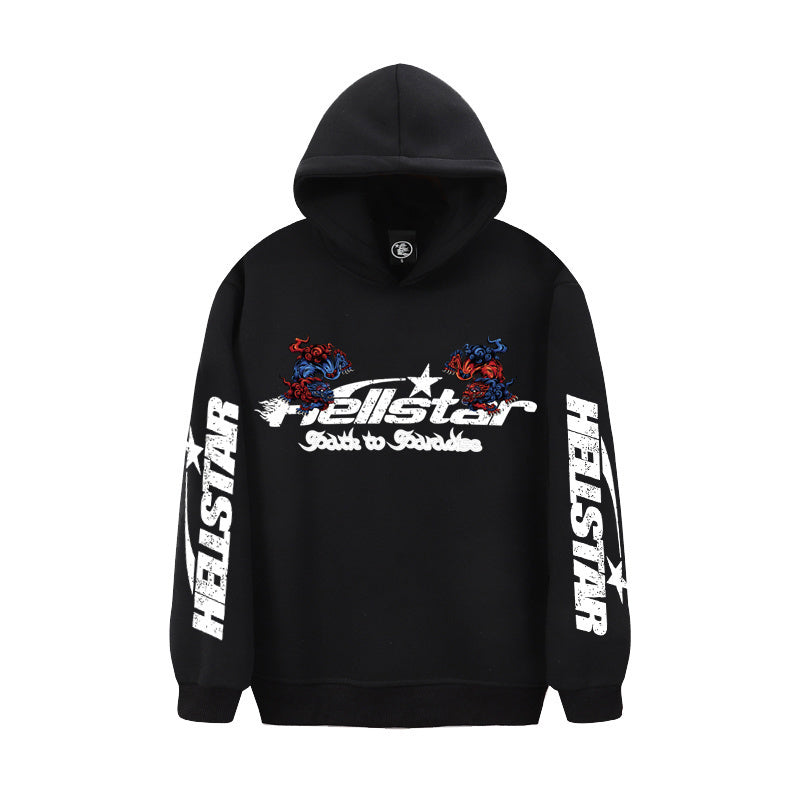 HELLSTAR Black/White Hoodie