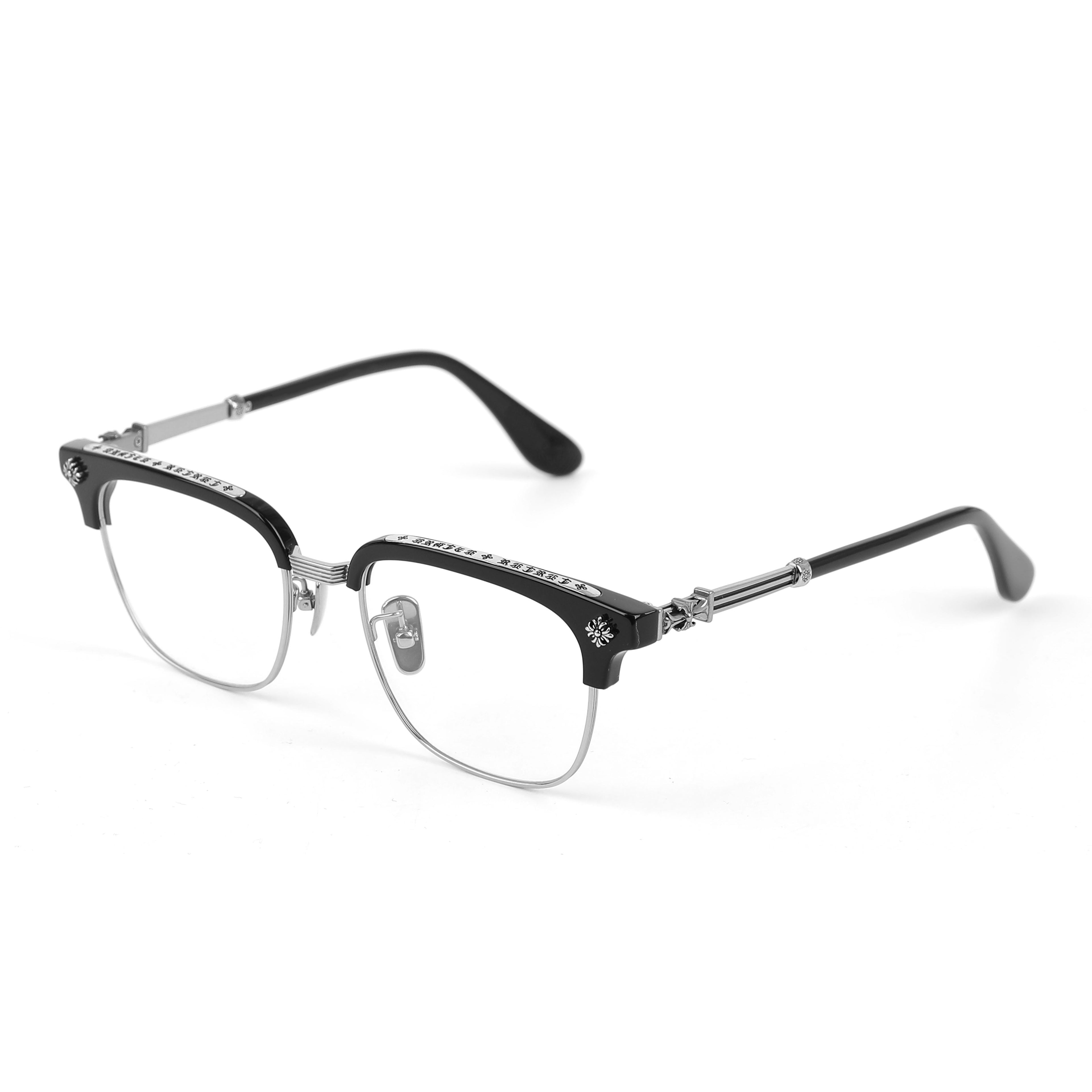 CHROME HEARTS GLASSES SILVER/BLACK
