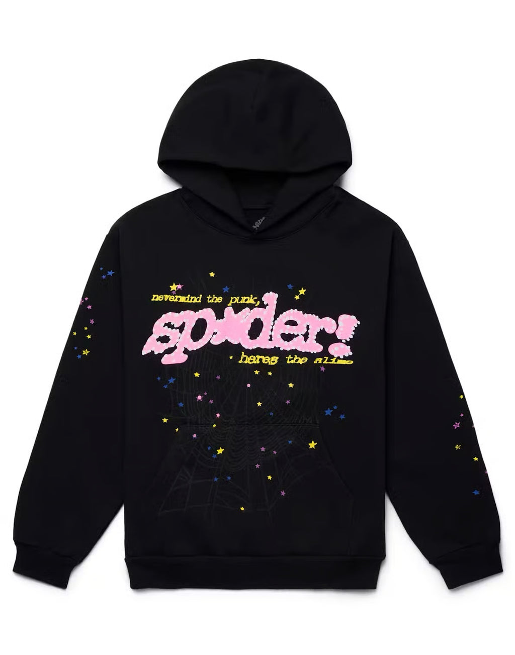 Sp5der Web Hoodie Pink/Black