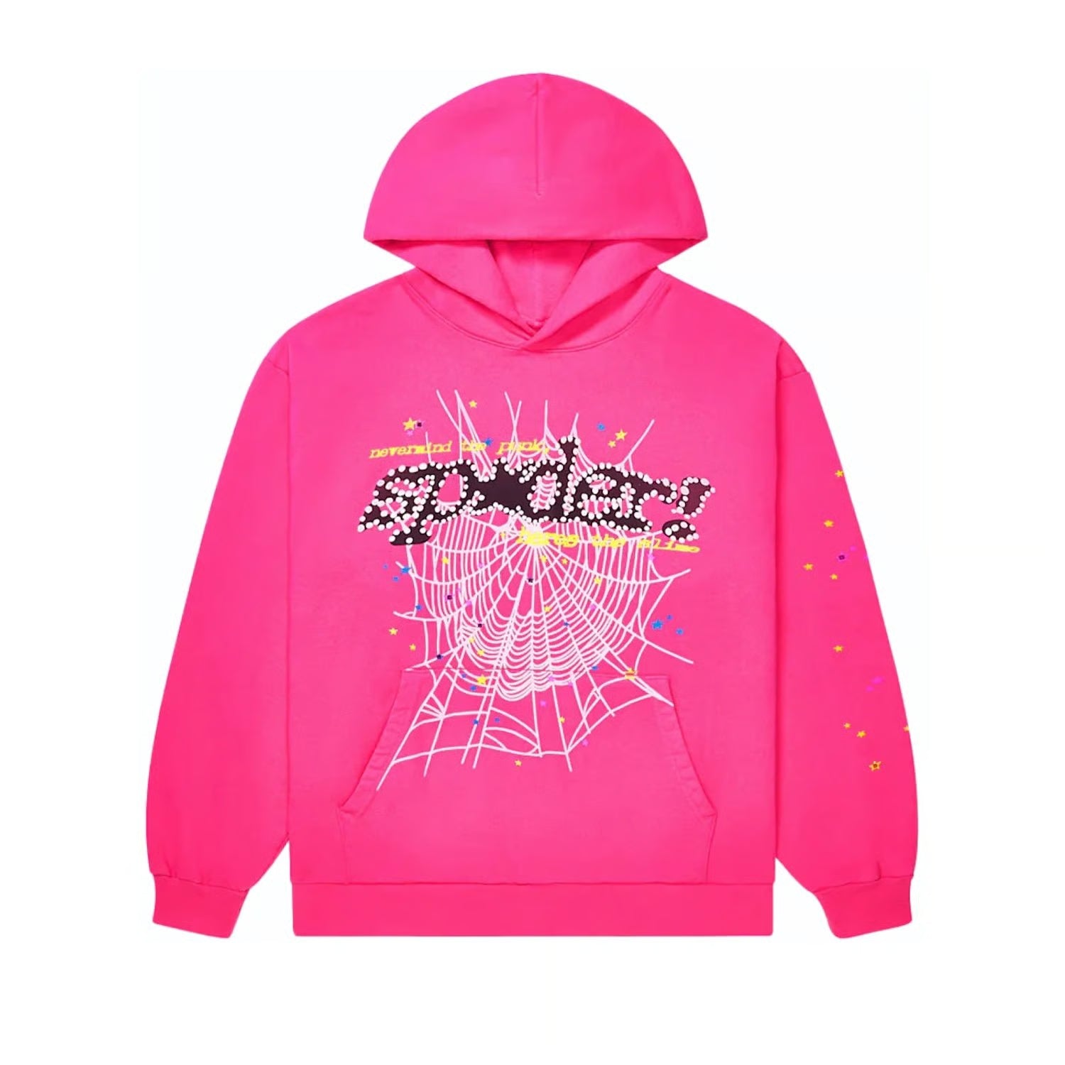 Sp5der Web Hoodie Pink/Black