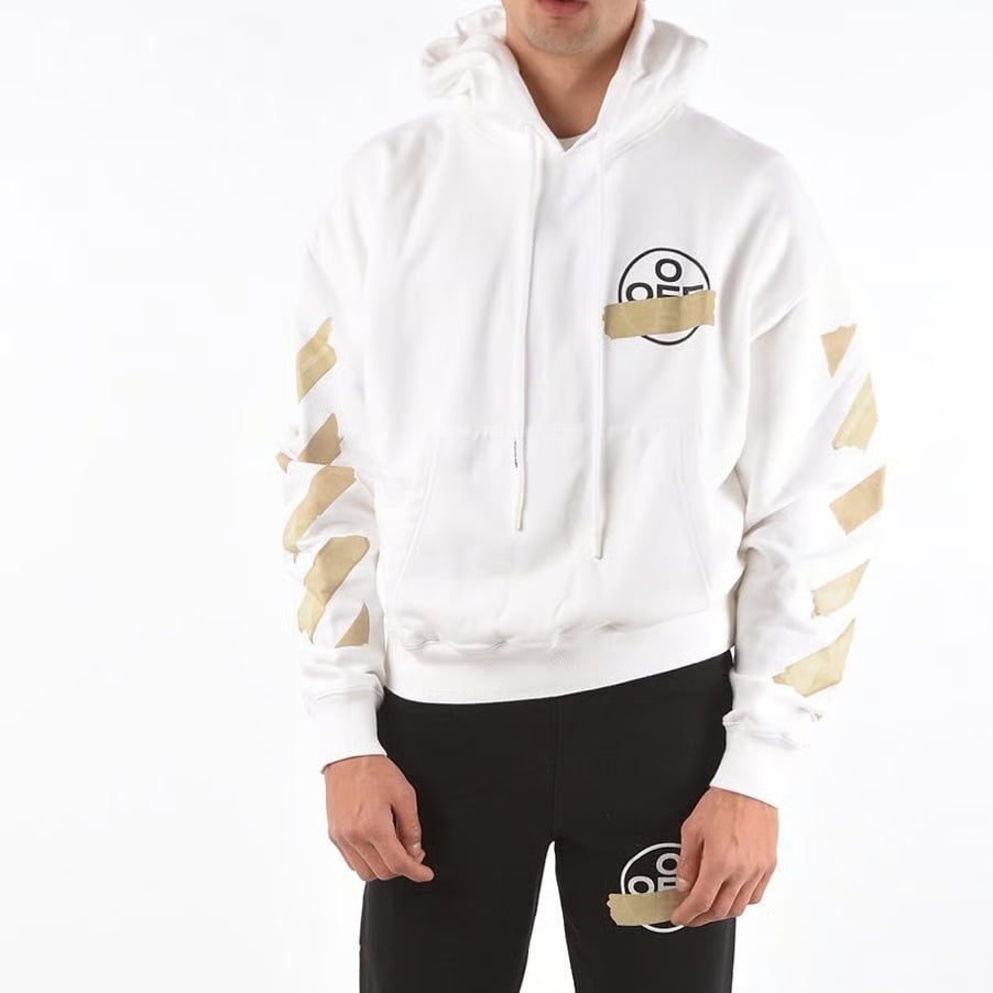 OFF-WHITE Tape Diag Arrows Hoodie