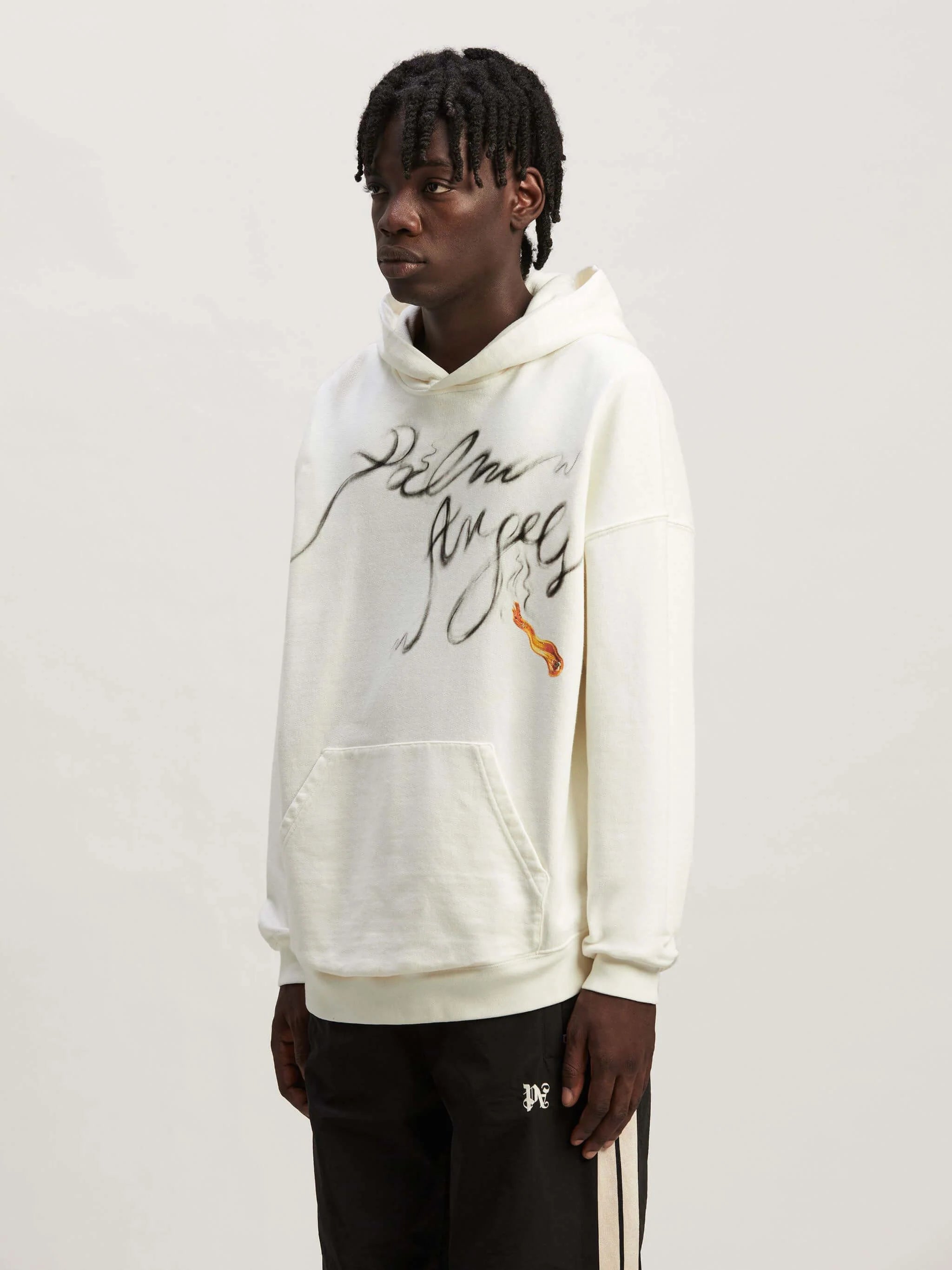 Palm Angels Foggy logo-print hoodie