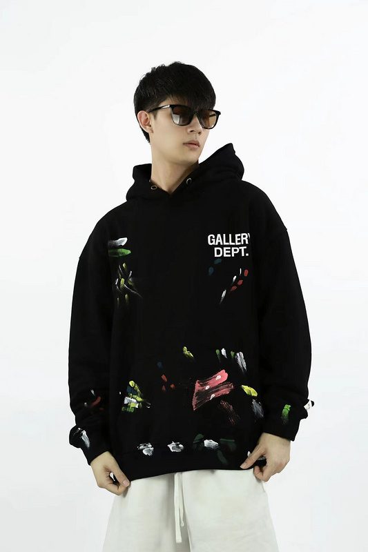 Splatter Paint Printed Hoodie